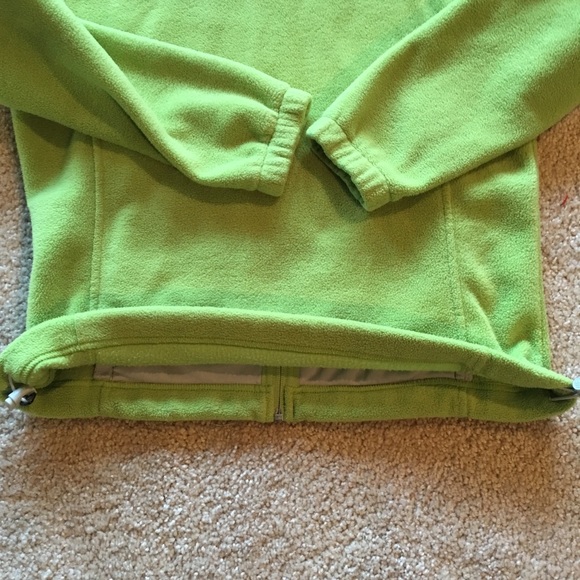 Columbia Fleece Green Jacket size Small - Picture 3 of 5
